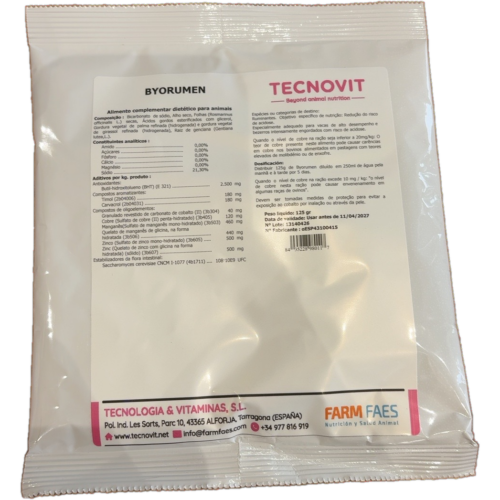 BYORUMEN 125g, Suplementos Orais